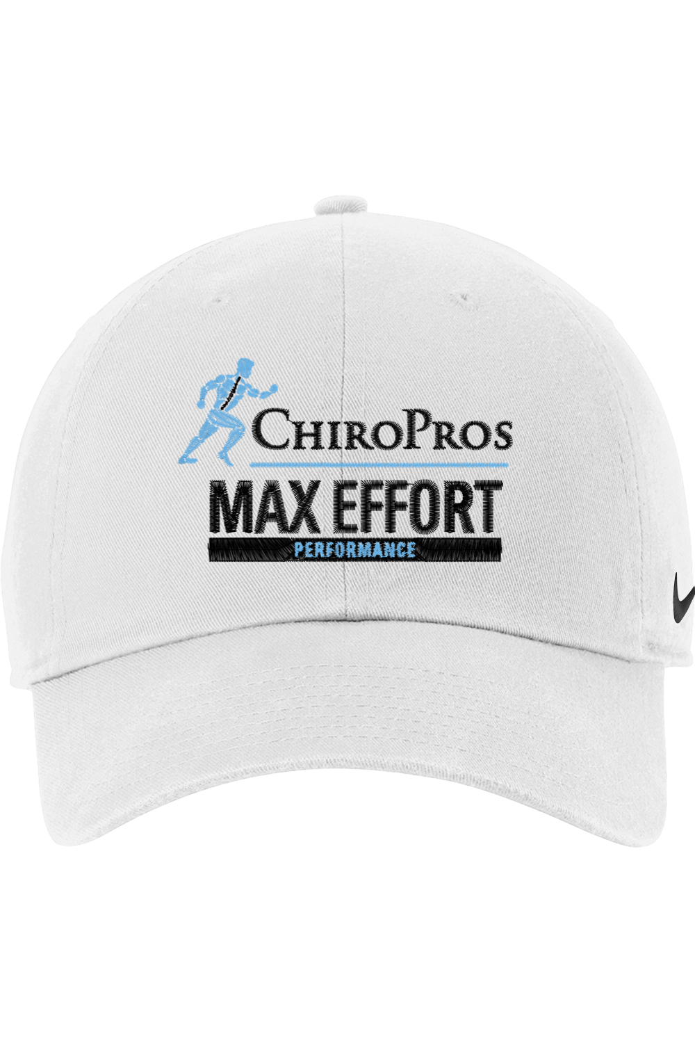 Chiro Pros Max Effort Embroidered Nike Heritage Cotton Twill Cap