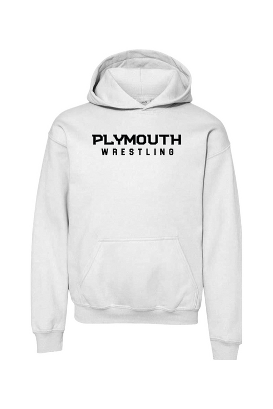 Plymouth Wrestling Youth Heavy Blend Hooded Sweatshirt