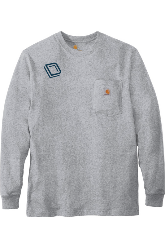 Drive Sports DTF Carhartt Workwear Pocket Long Sleeve T-Shirt