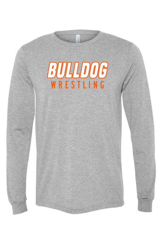 BC Youth Boys Wrestling DTF Unisex Triblend Long Sleeve Tee