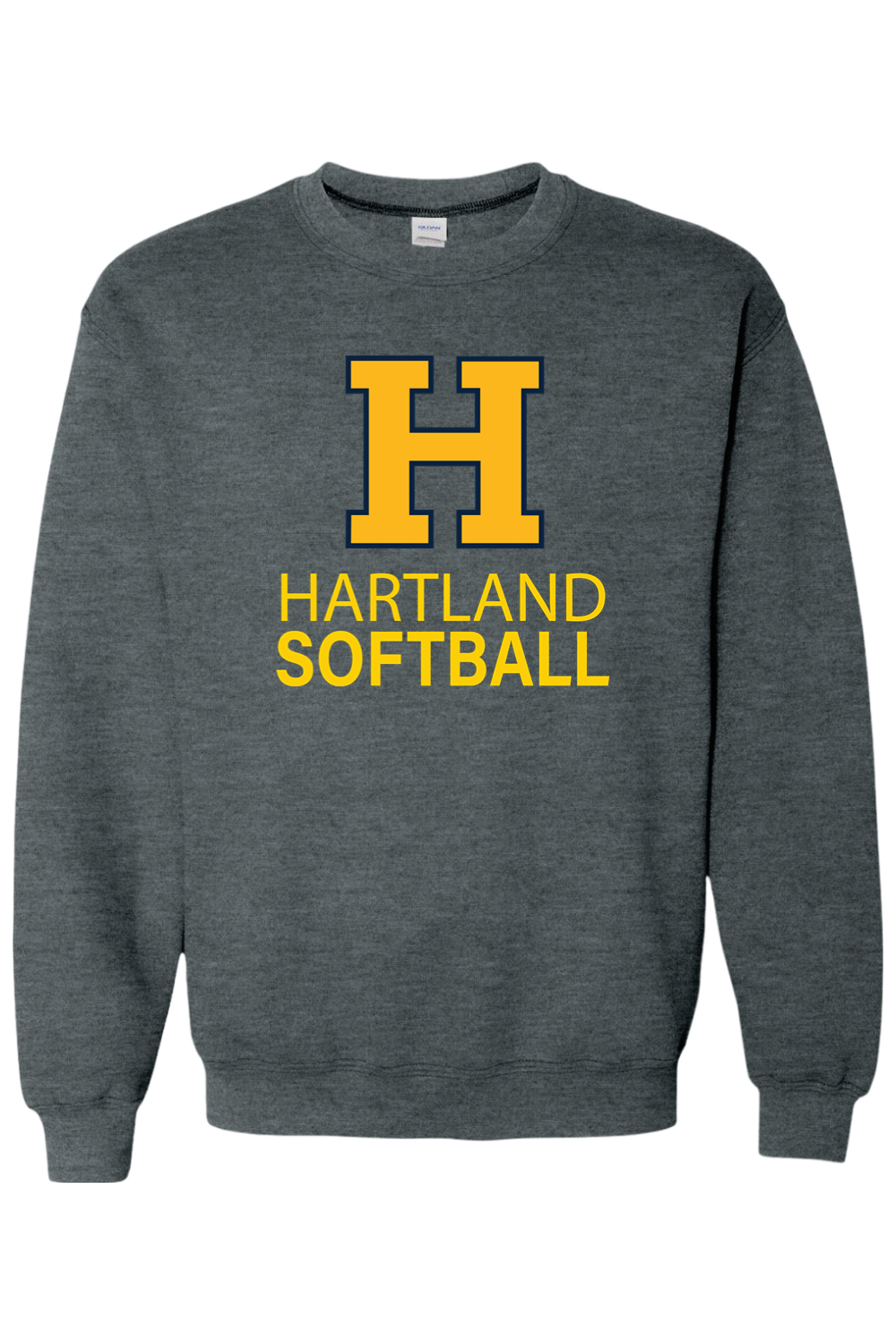 Hartland Softball Heavy Blend Crewneck Sweatshirt