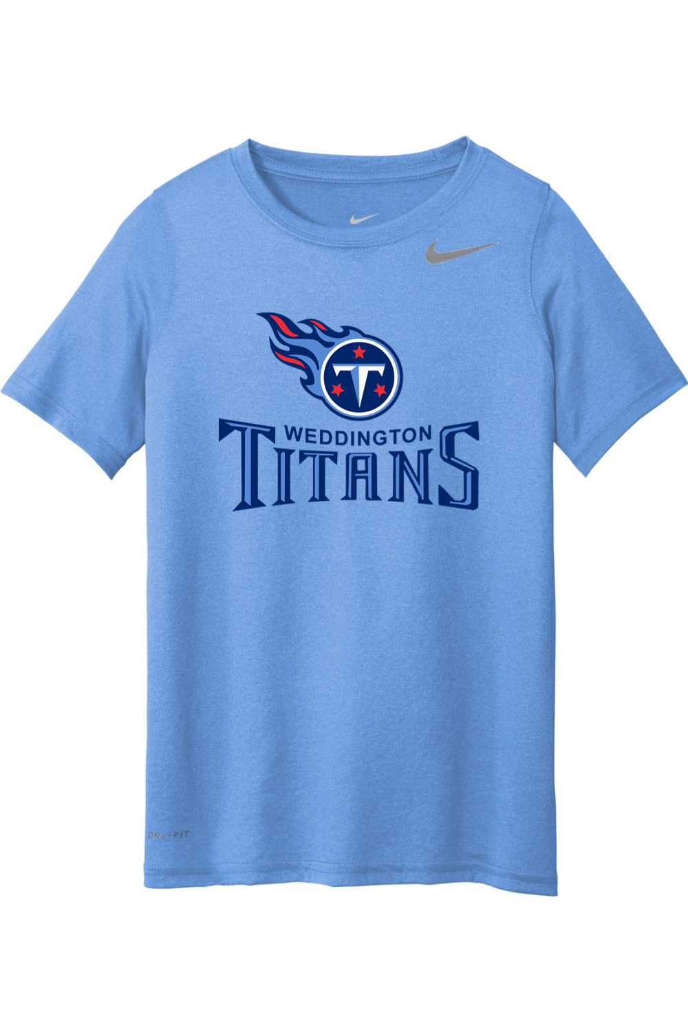 Weddington Titans Football DTF Nike Youth Team rLegend Tee