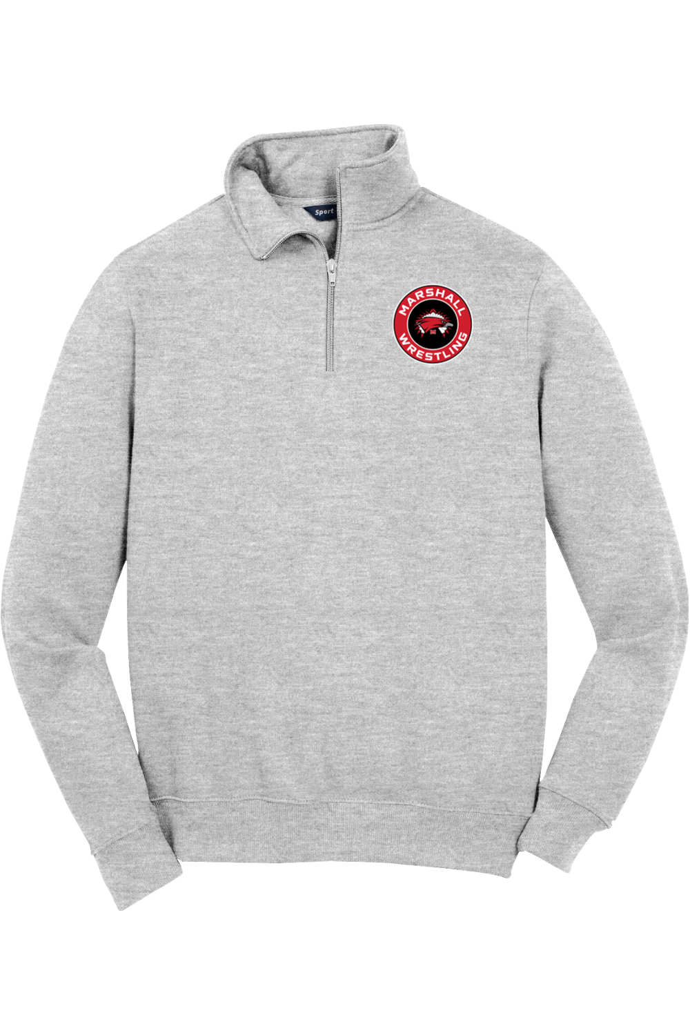 Marshall Redhawks Wrestling DTF 1/4-Zip Sweatshirt