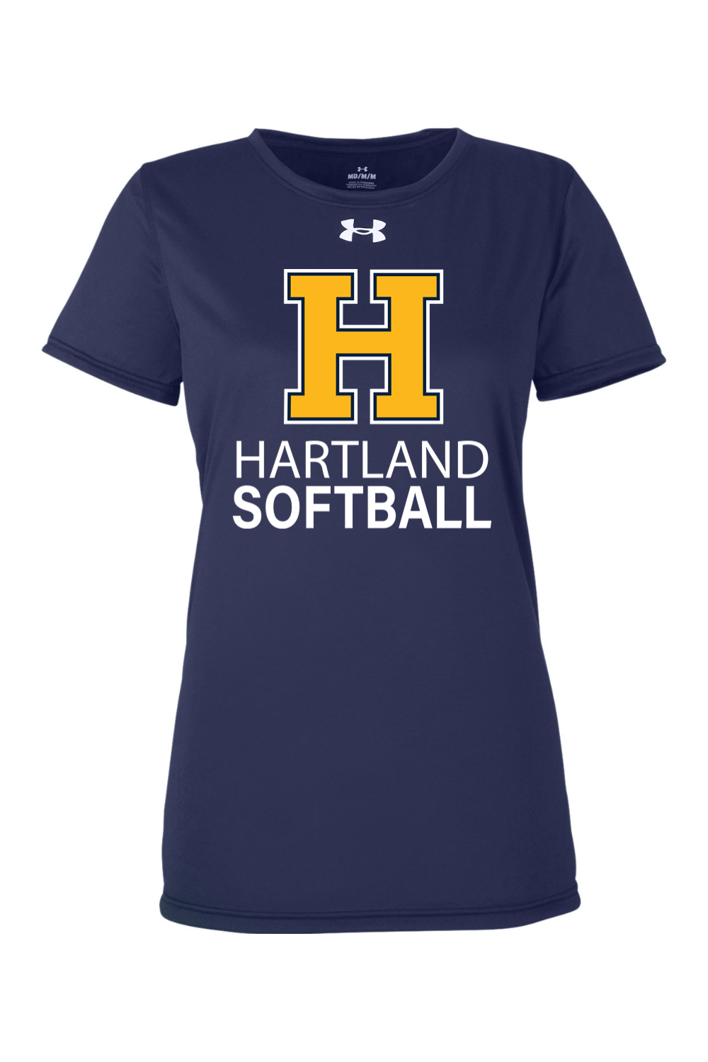 Hartland Softball Under Armour Ladies' Team Tech T-Shirt