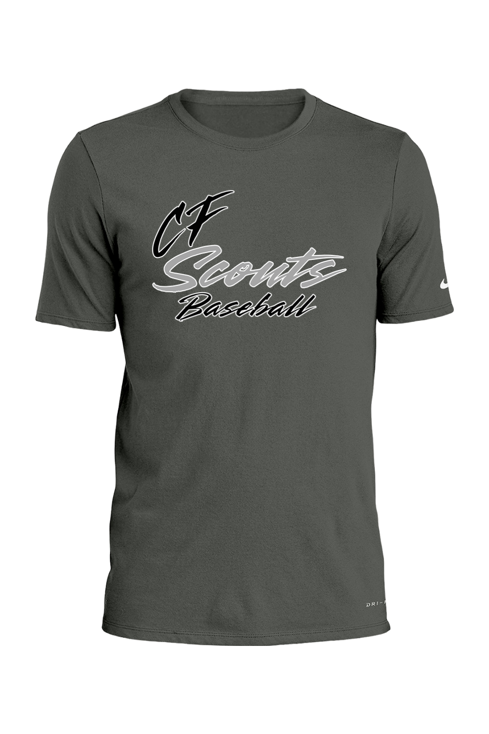 CF Scouts Baseball DTF Nike Dri-FIT Cotton/Poly Tee
