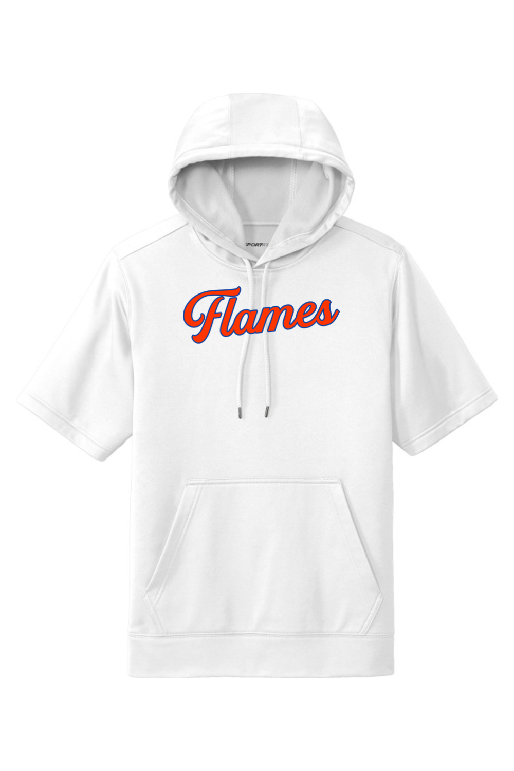Flames MI Team DTF Short Sleeve Hooded Pullover