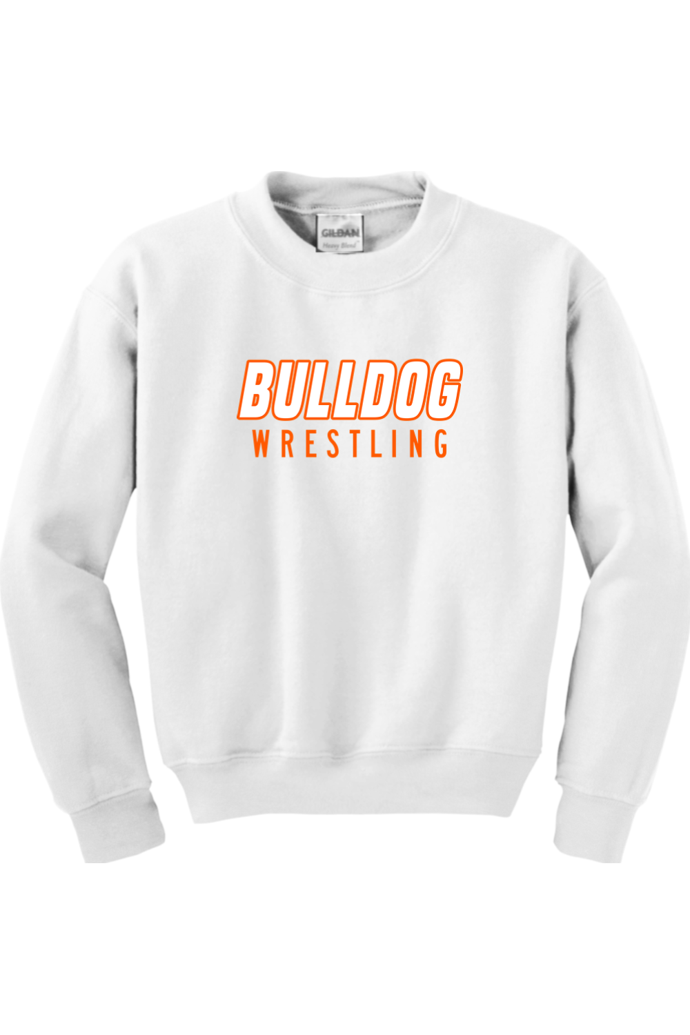 BC Boys Youth Wrestling DTF Youth Heavy Blend Crewneck Sweatshirt