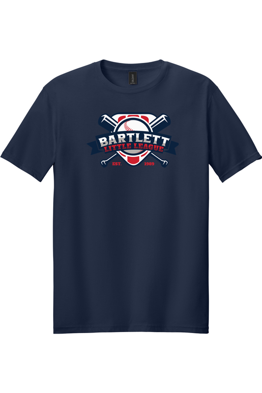 Bartlett Little League DTF Softstyle T-Shirt