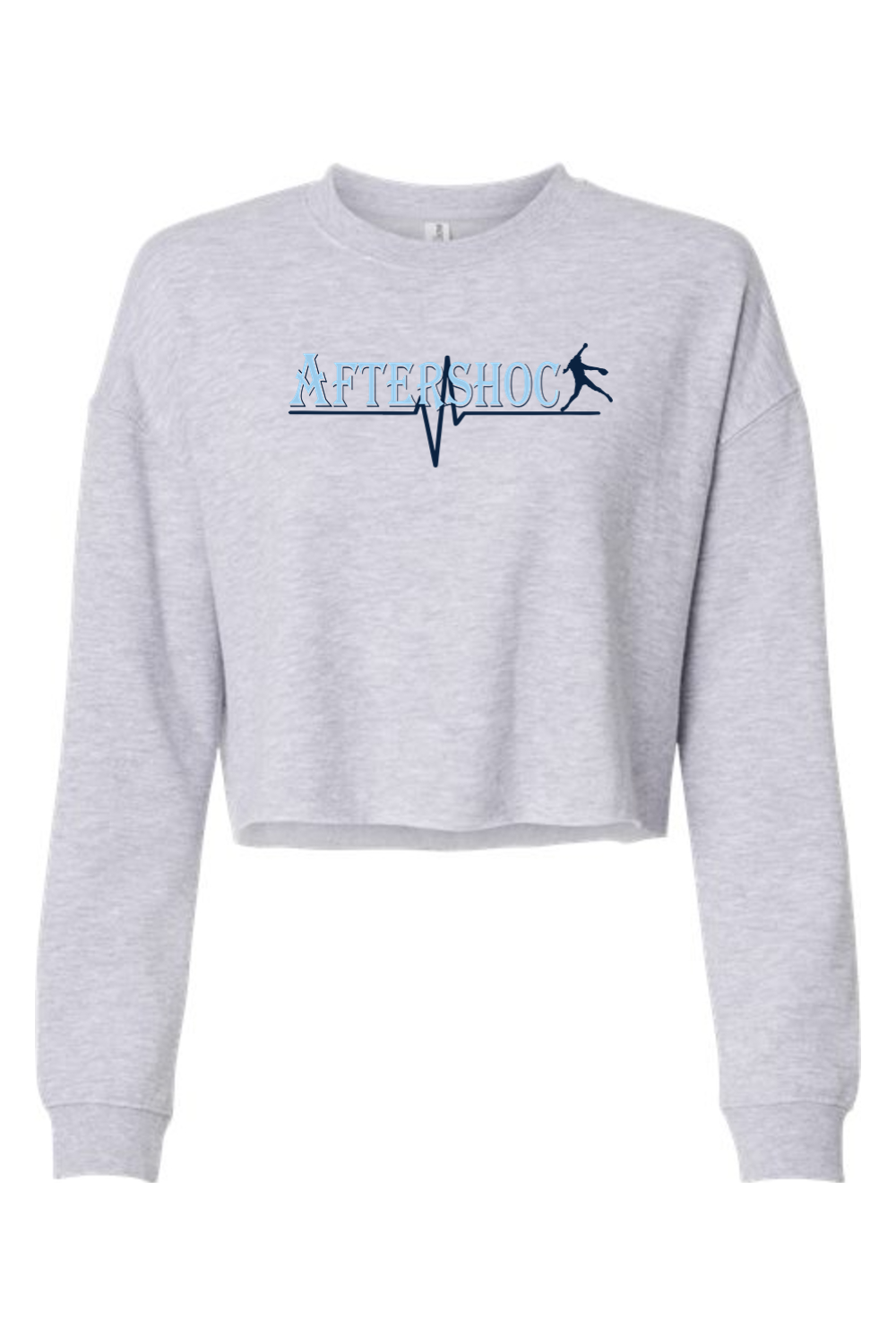 Aftershock Softball Women's Lightweight Cropped Crew Pullover