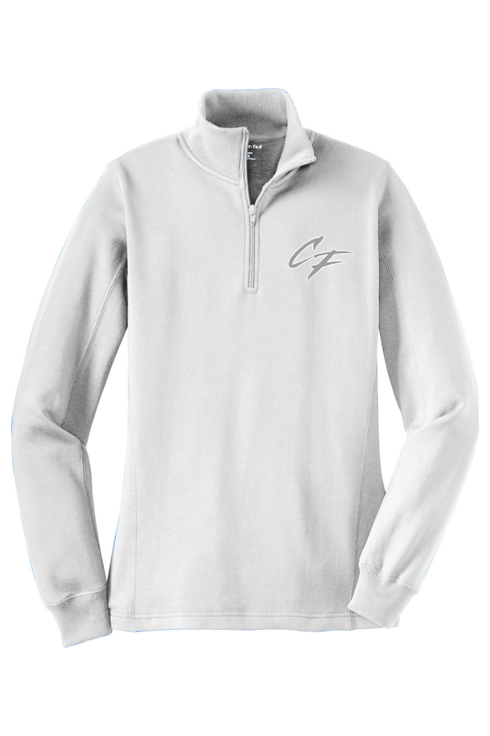 CF Scouts Baseball DTF Ladies 1/4-Zip Sweatshirt