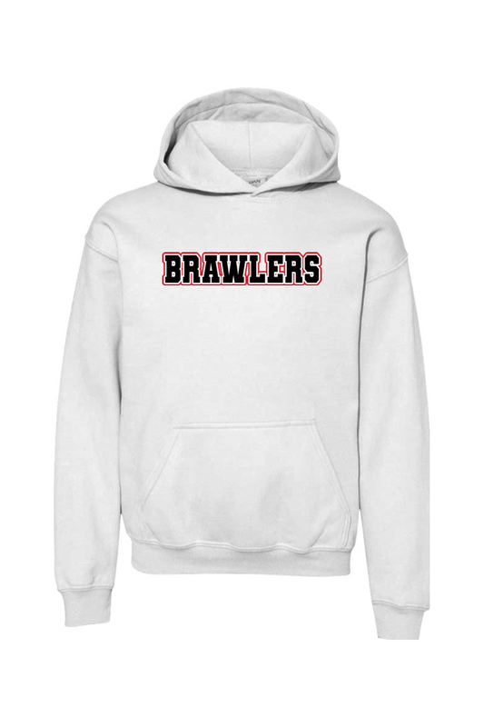 Brawlers Baseball Youth Heavy Blend Hooded Sweatshirt