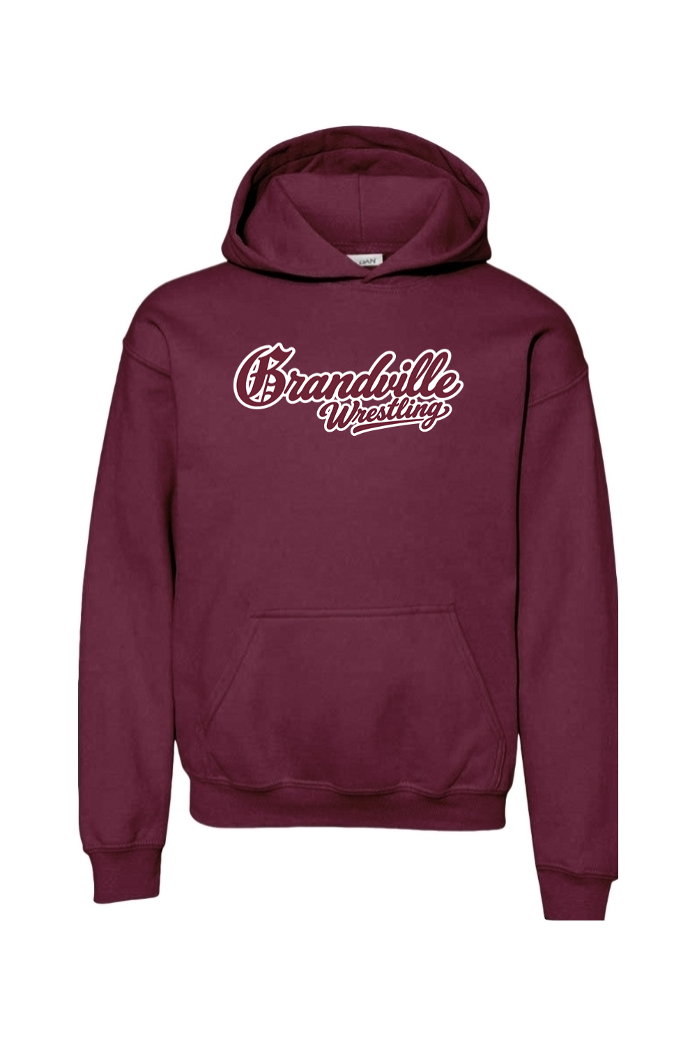 Grandville Wrestling DTF Youth Heavy Blend Hooded Sweatshirt