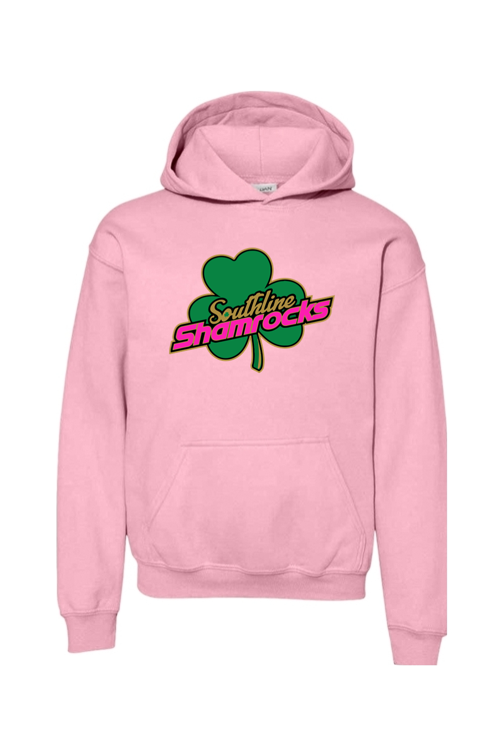 Shamrocks Softball Youth Heavy Blend Hooded Sweatshirt