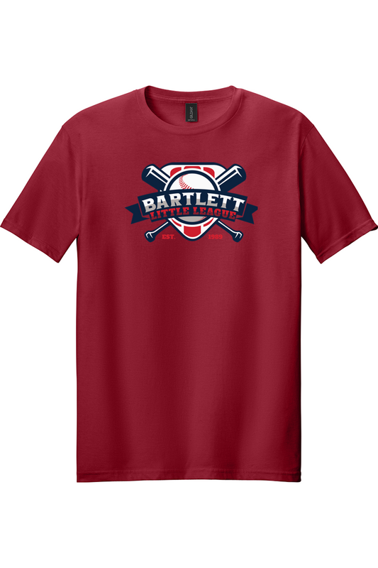 Bartlett Little League DTF Softstyle T-Shirt