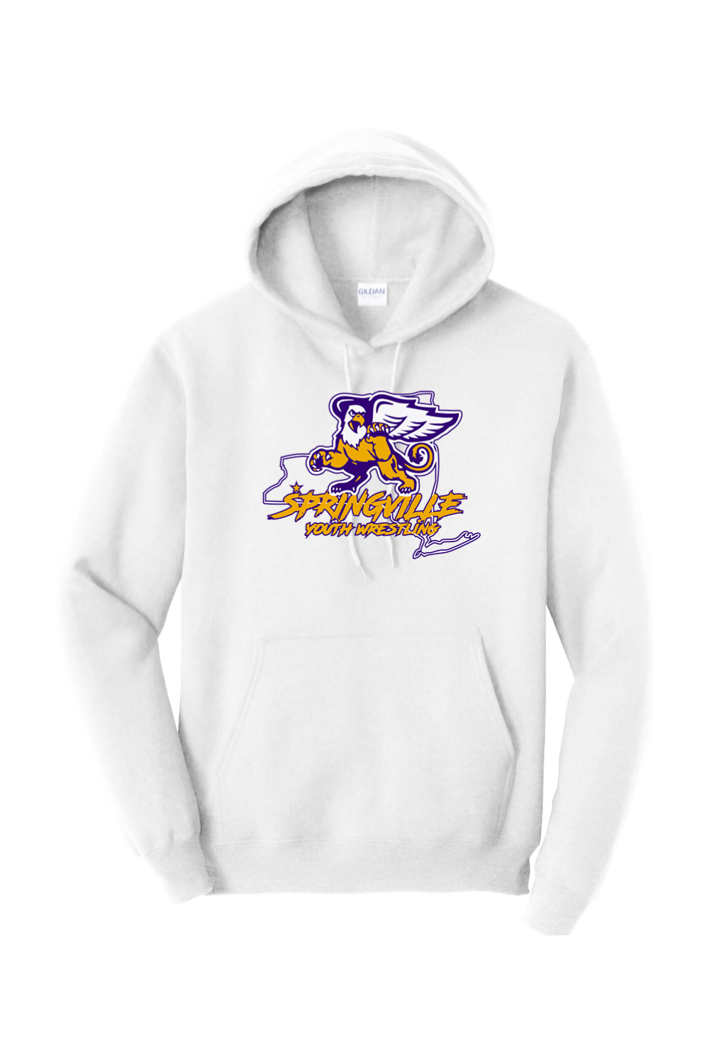 Springville Youth Wrestling Heavy Blend Hooded Sweatshirt