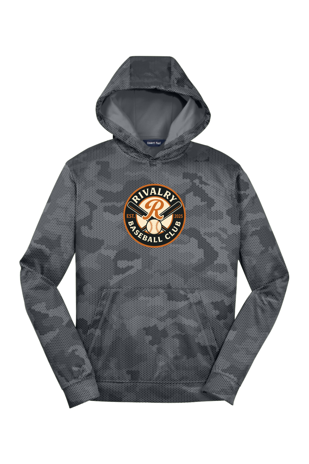 Rivalry Baseball Youth Camo Fleece Hooded Pullover