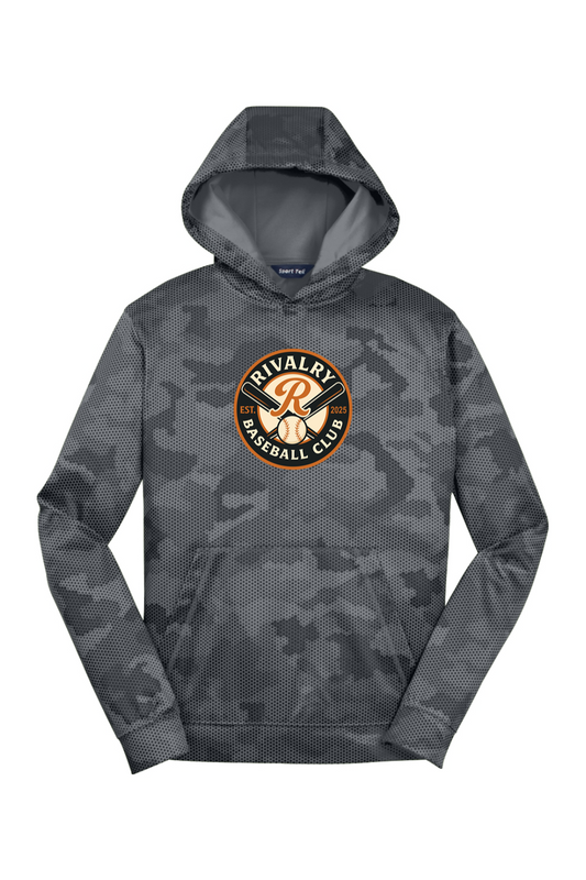 Rivalry Baseball Youth Camo Fleece Hooded Pullover