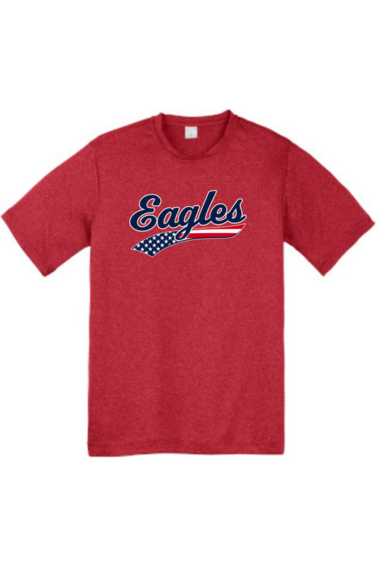 Watervliet Eagles Baseball DTF Youth Heather Contender  Tee