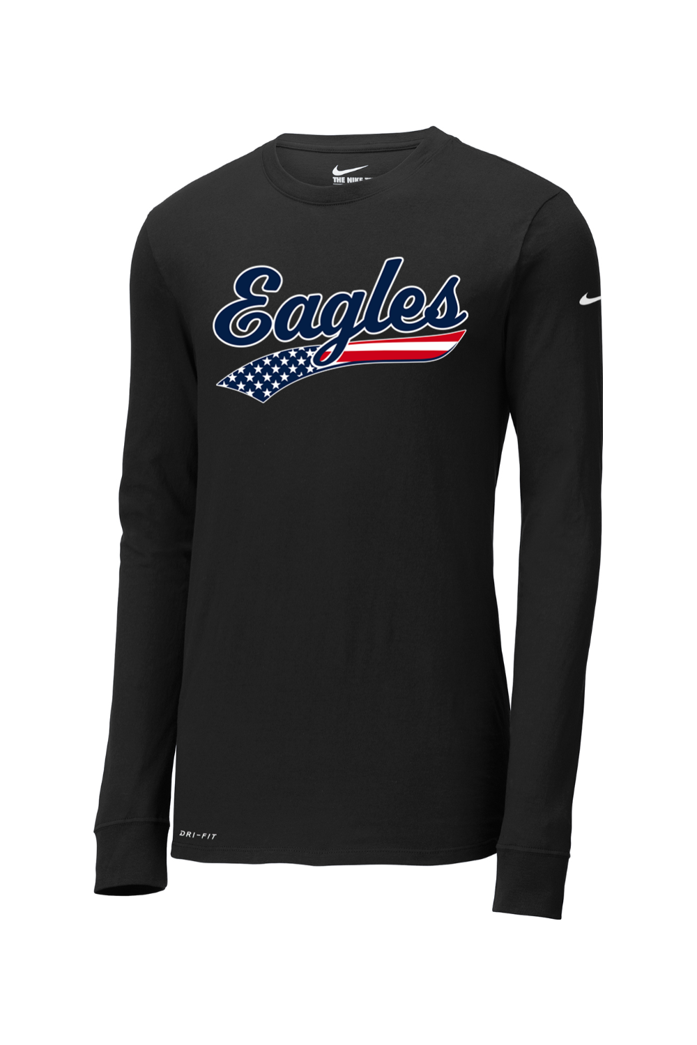 Watervliet Eagles Baseball DTF Nike Dri-FIT Cotton/Poly Long Sleeve Tee