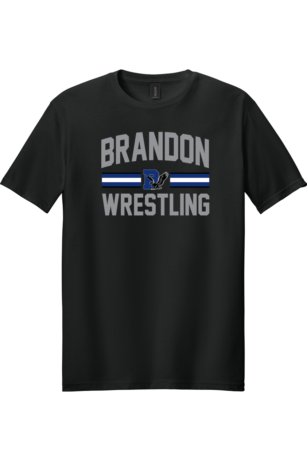 Brandon MS Wrestling DTF Softstyle T-Shirt