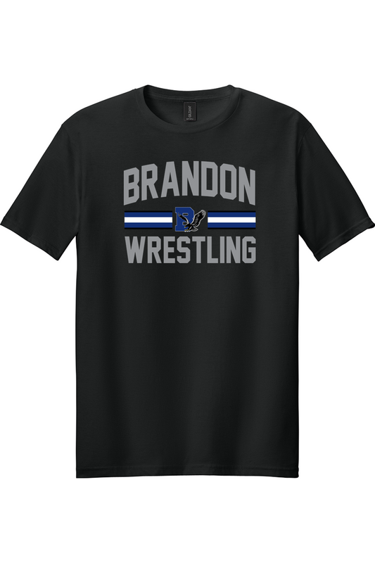 Brandon MS Wrestling DTF Softstyle T-Shirt