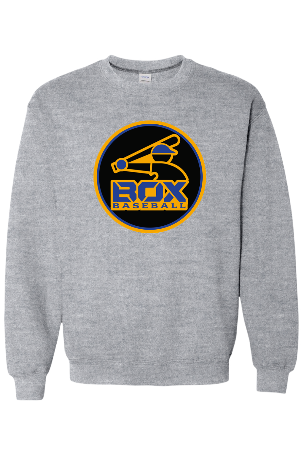 Jet Box Baseball DTF Heavy Blend Crewneck Sweatshirt