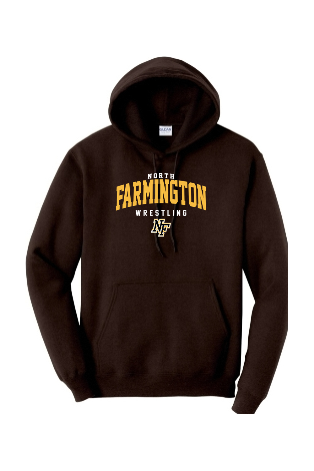 North Farmington Wrestling DTF Heavy Blend Hooded Sweatshirt