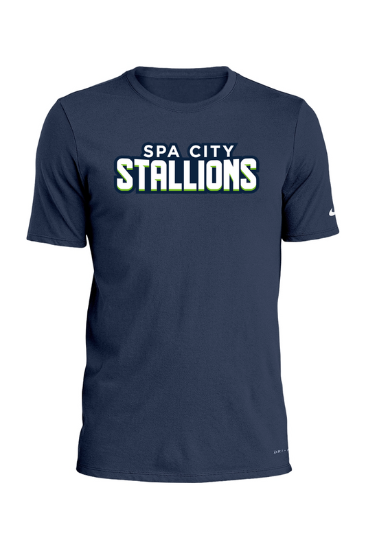 Spa City Stallions DTF Nike Dri-FIT Cotton/Poly Tee