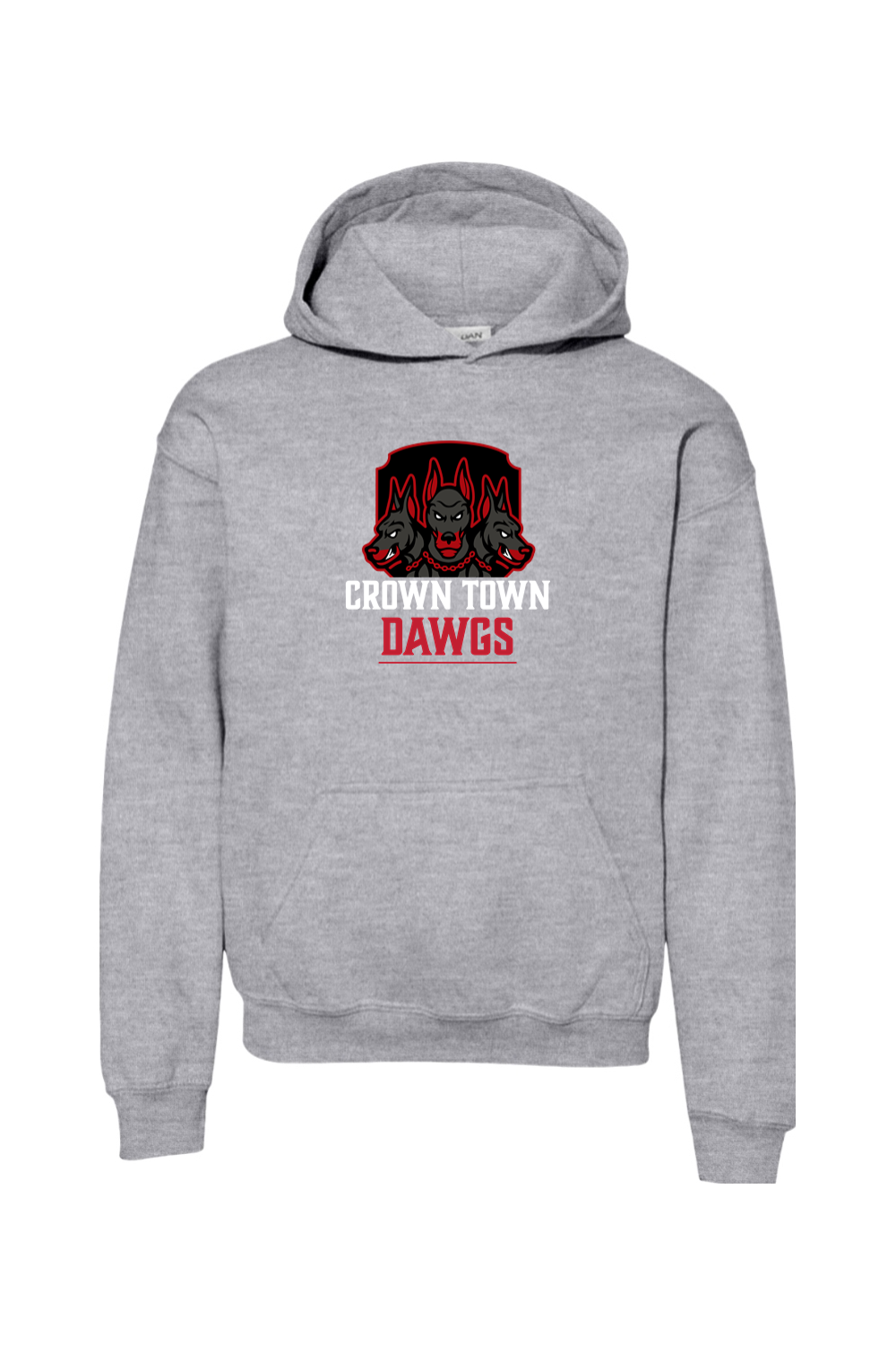 Crown Town Dawgs Youth Heavy Blend Hooded Sweatshirt