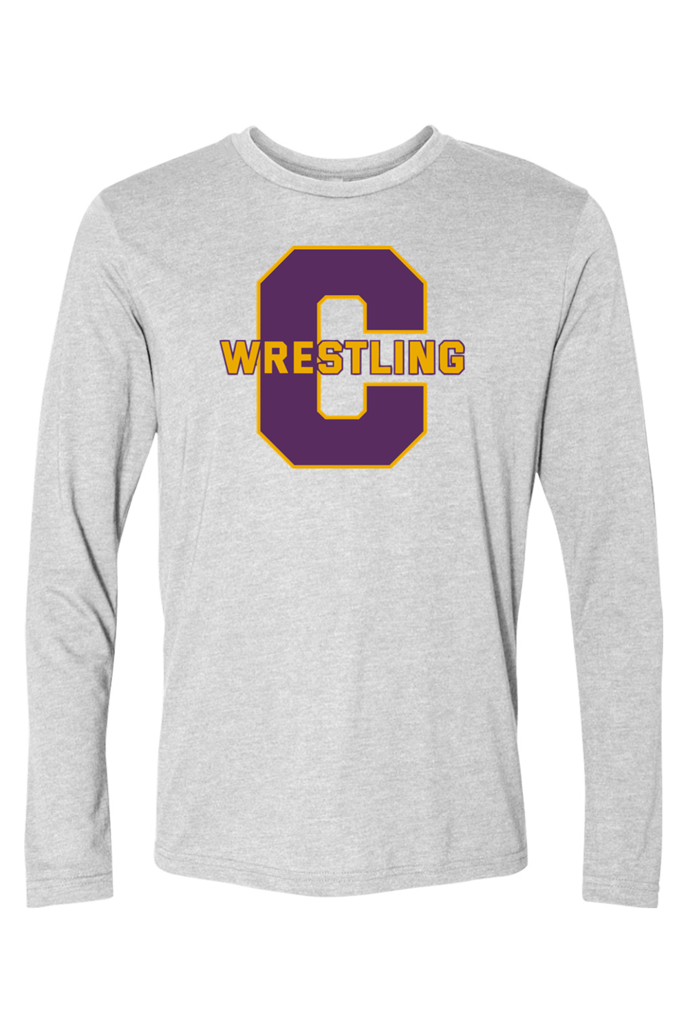 Caro Wrestling DTF Triblend Long Sleeve Crew