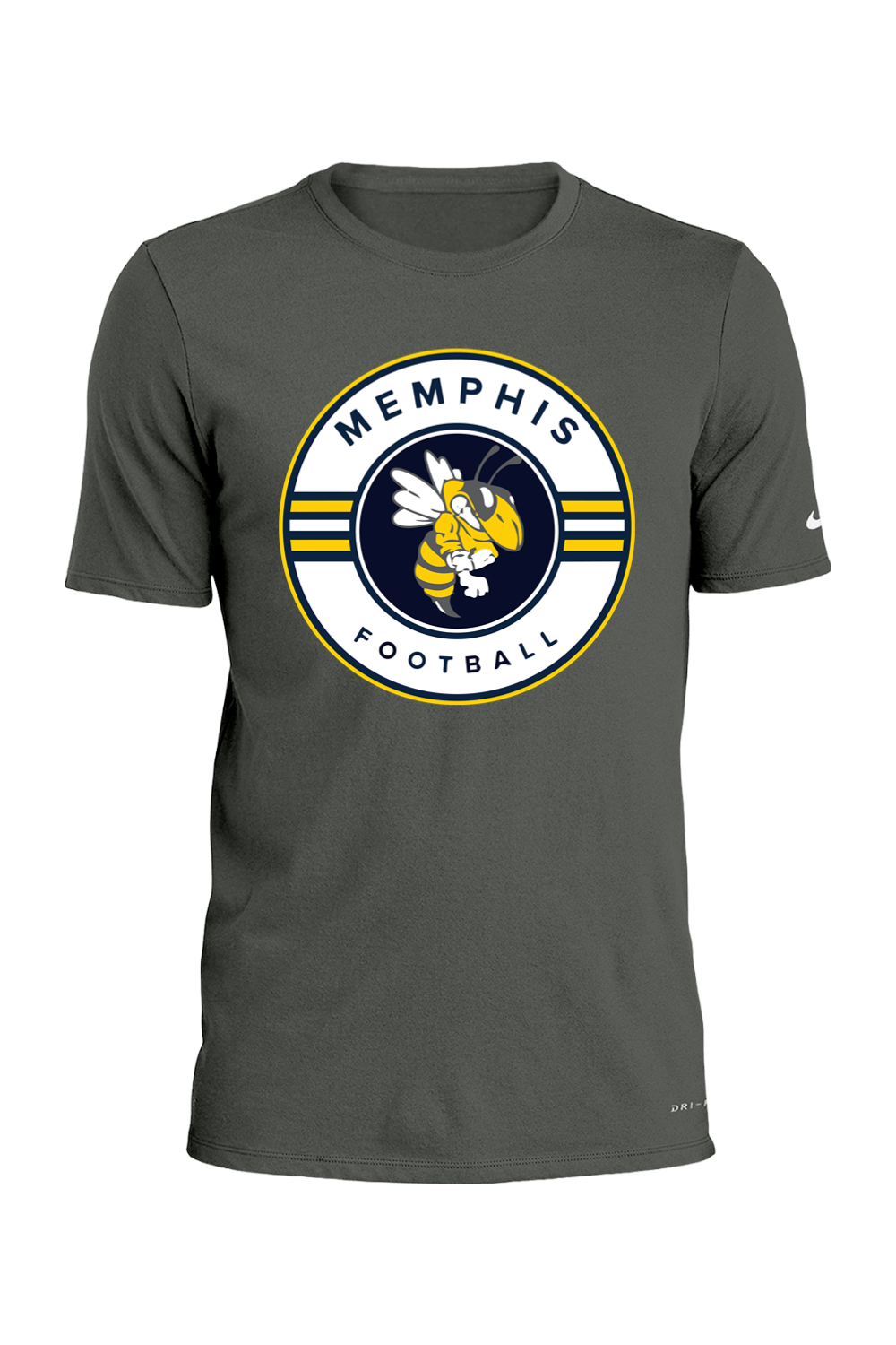 Memphis Football DTF Nike Dri-FIT Cotton/Poly Tee