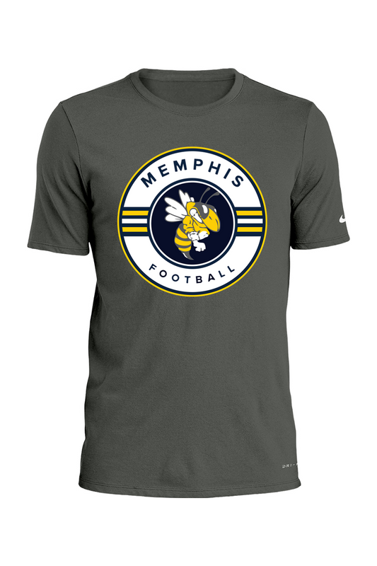 Memphis Football DTF Nike Dri-FIT Cotton/Poly Tee