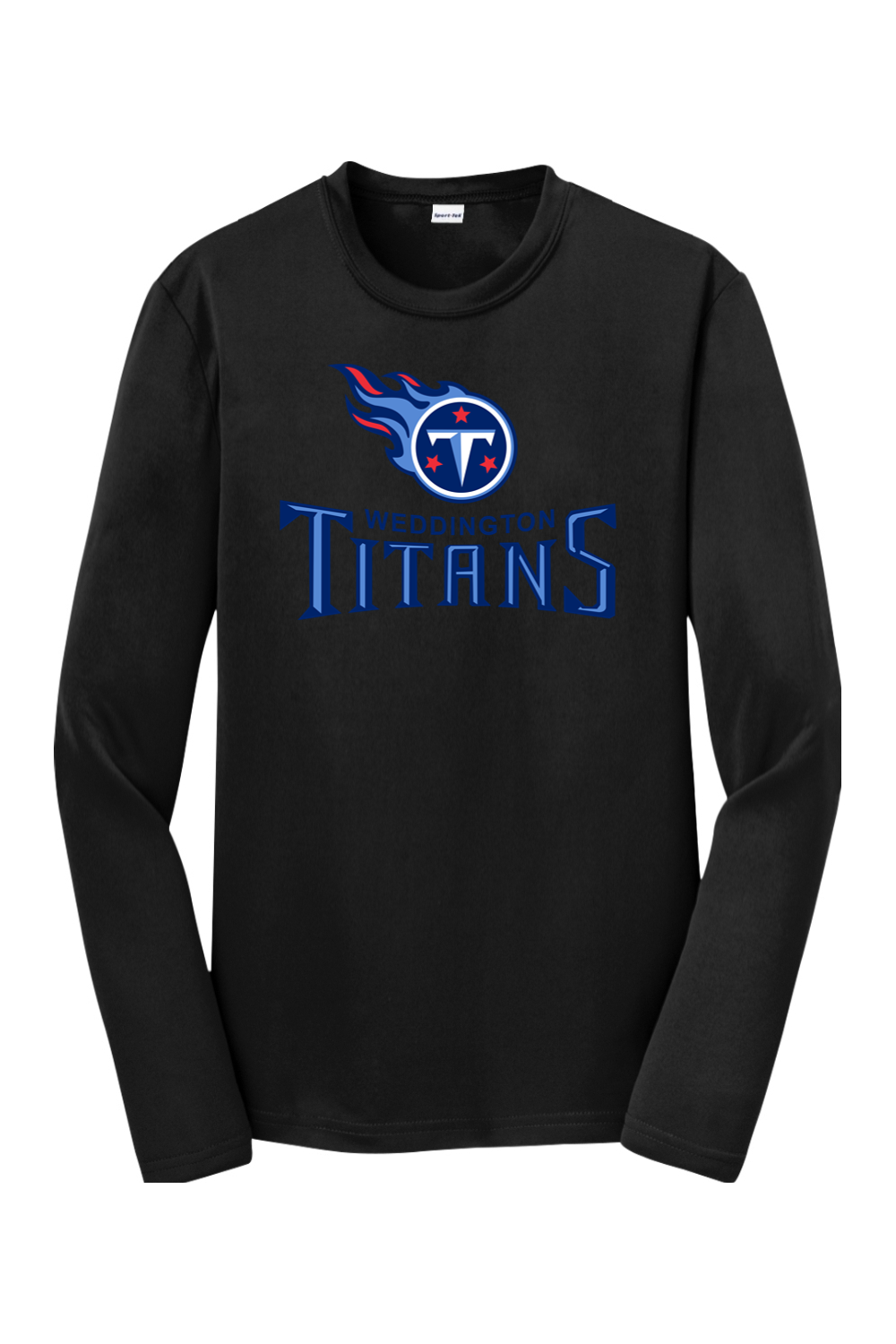 Weddington Titans Youth Long Sleeve Performance Tee