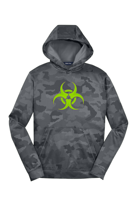 Toxic Prowlers Softball Youth CamoHex Fleece Hooded Pullover