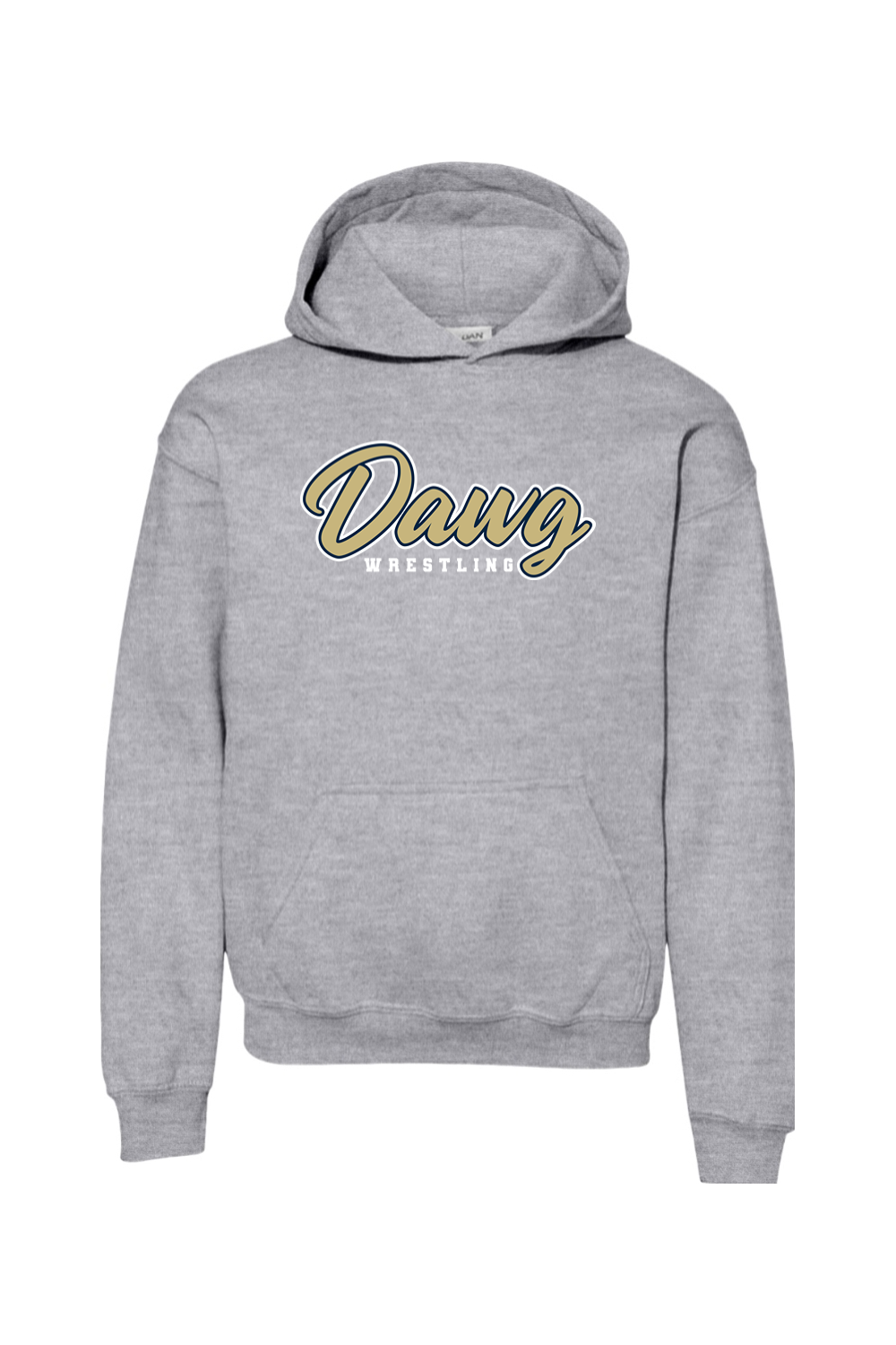 Otsego Middle School Wrestling DTF Youth Heavy Blend Hooded Sweatshirt