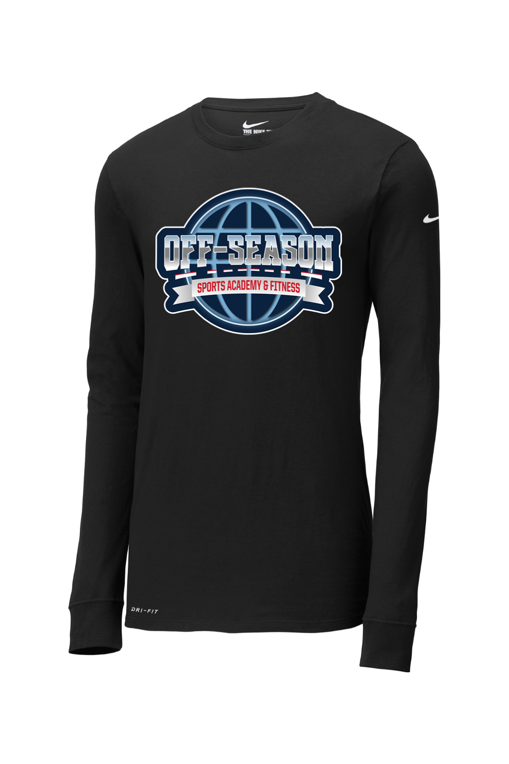 Sports Academy Softball Nike Dri-FIT Cotton/Poly Long Sleeve Tee