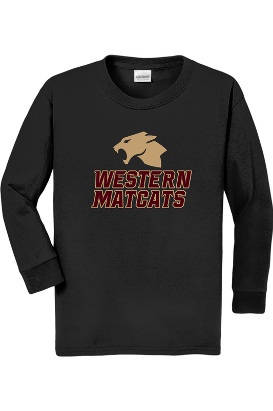 Parma Matcats DTF Youth Heavy Cotton Long Sleeve T-Shirt