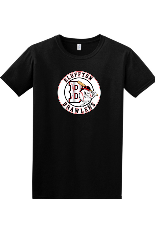 Brawlers Baseball Softstyle T-Shirt