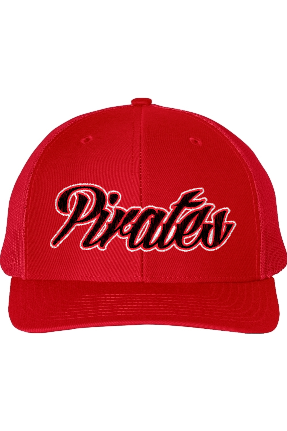 Cardington Pirates Softball Embroidered Snapback Trucker Cap