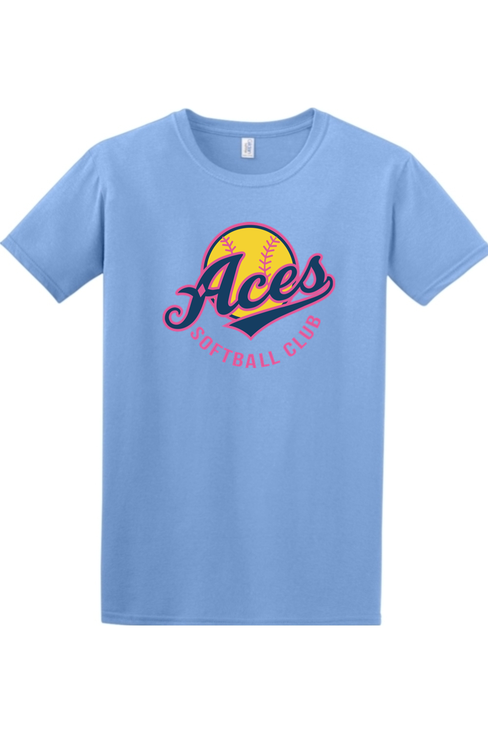 Aces Baseball DTF Softstyle T-Shirt