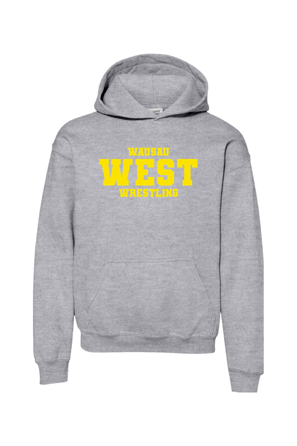Wausau West Youth Wrestling DTF Heavy Blend Hooded Sweatshirt