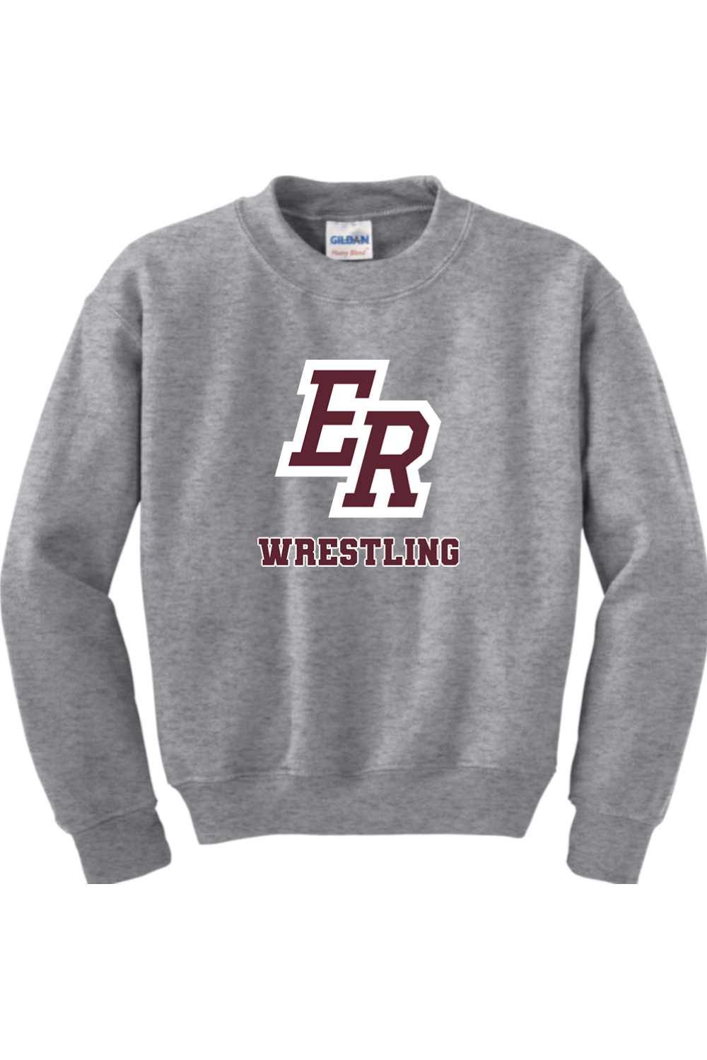 Eaton Rapids Wrestling DTF Youth Heavy Blend Crewneck Sweatshirt