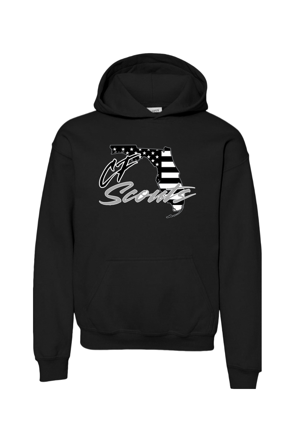 CF Scouts Baseball DTF Youth Heavy Blend Hooded Sweatshirt