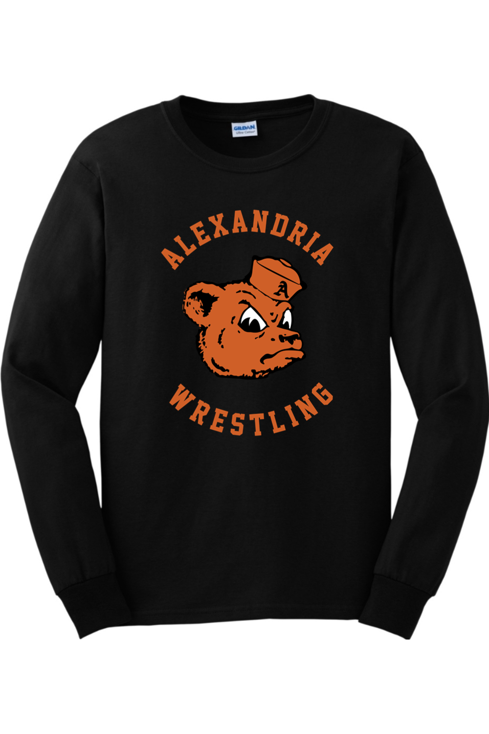 Alexandria Wrestling Ultra Cotton Cotton Long Sleeve T-Shirt