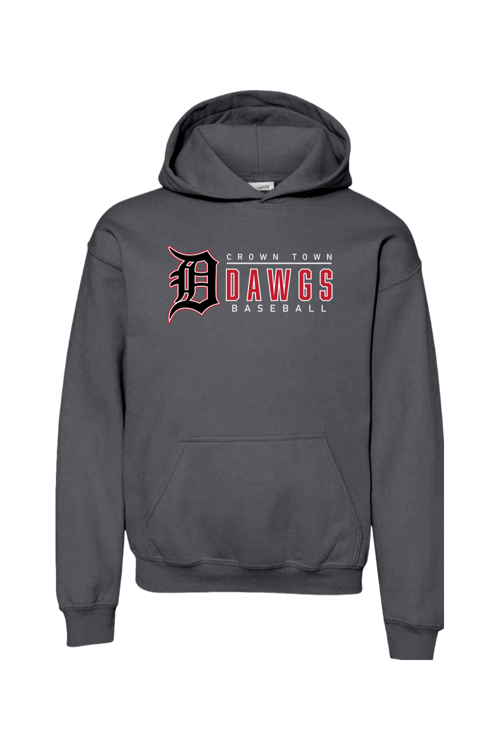 Crown Town Dawgs Youth Heavy Blend Hooded Sweatshirt