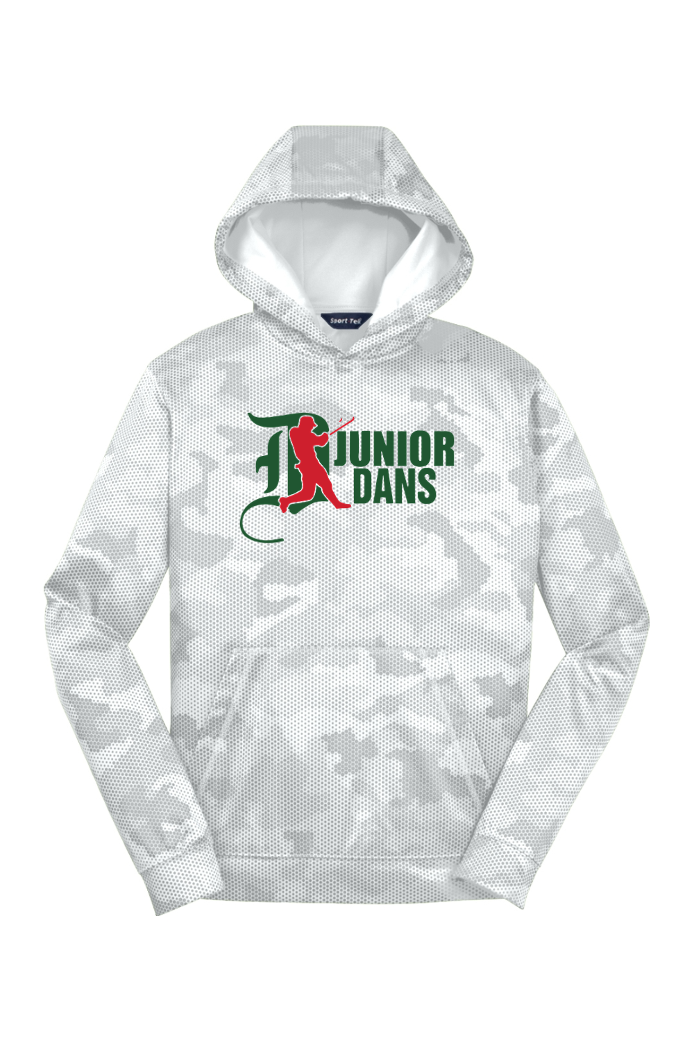 Junior Dans Baseball Youth CamoHex Fleece Hooded Pullover