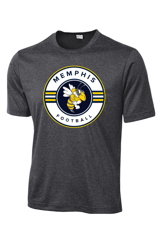 Memphis Football DTF Heather Contender Tee