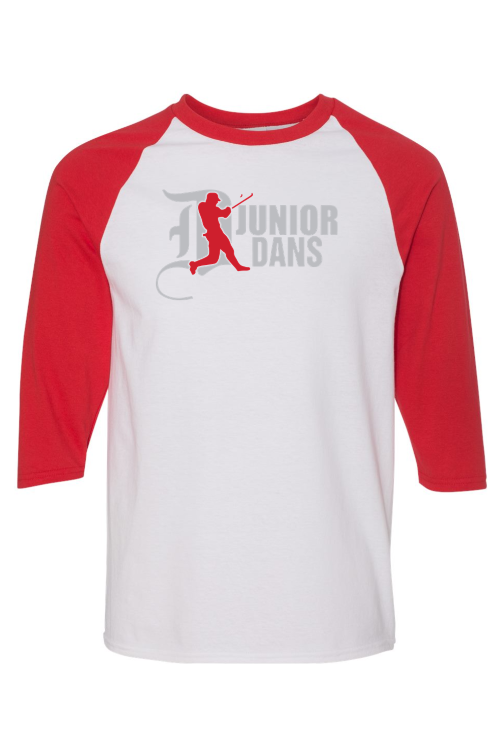 Junior Dans Baseball Heavy Cotton Raglan Three-Quarter Sleeve T-Shirt