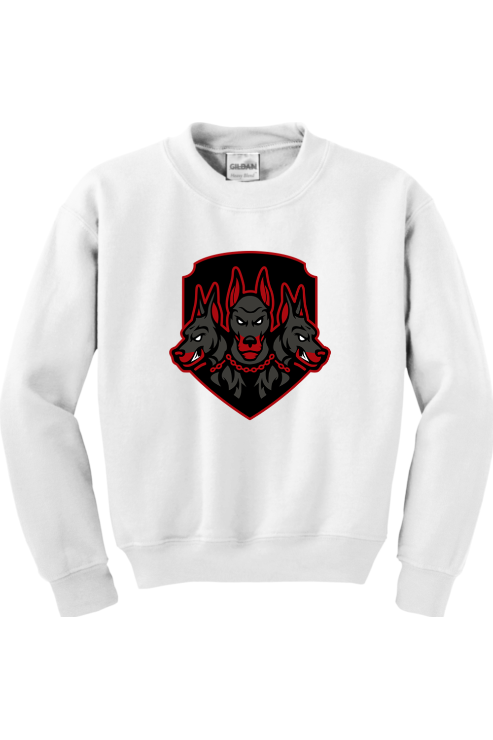 Crown Town Dawgs Youth Heavy Blend Crewneck Sweatshirt