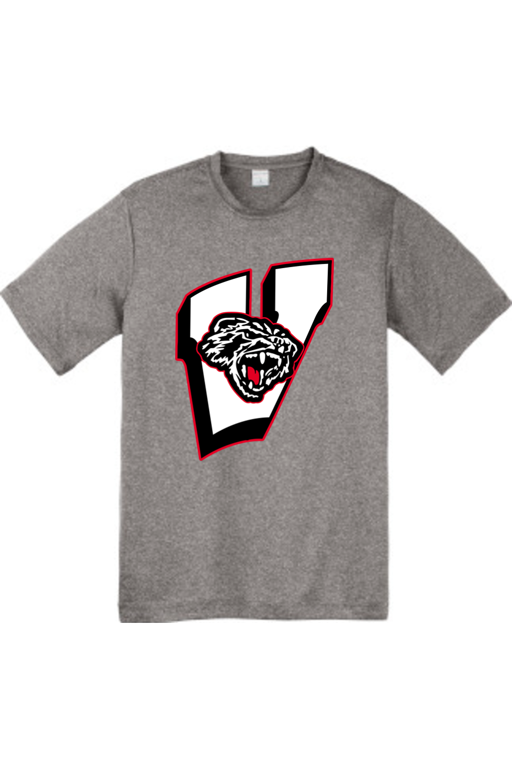 Vestaburg Football DTF Youth Heather Contender  Tee